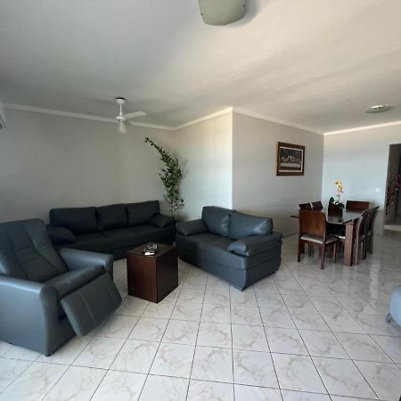 Apartamento Guilhermina De Frente Para O Mar Praia Grande  Eksteriør bilde