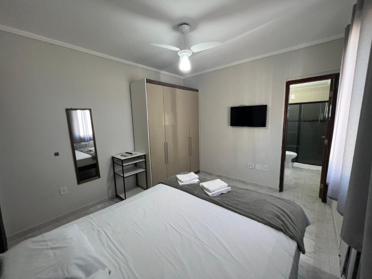 Apartamento Guilhermina De Frente Para O Mar Praia Grande  Eksteriør bilde