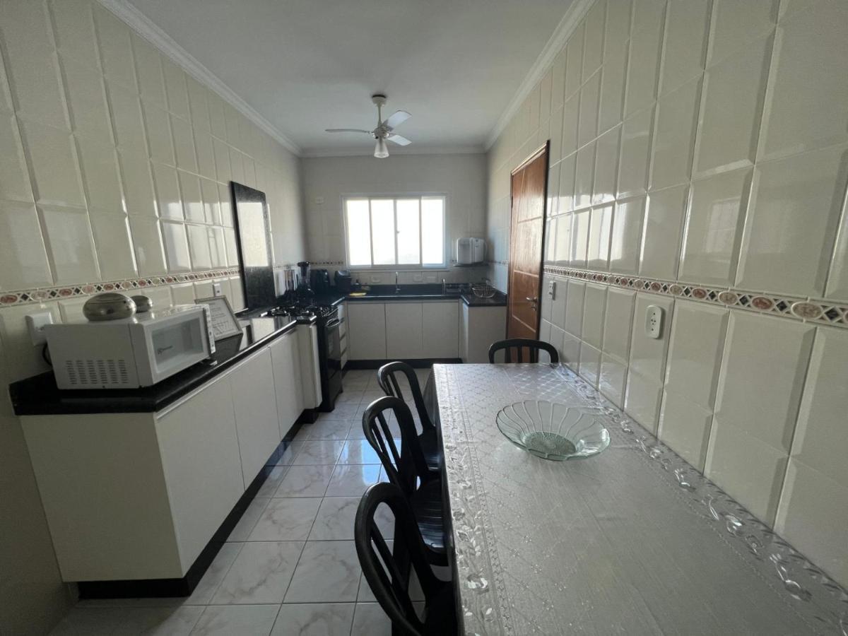 Apartamento Guilhermina De Frente Para O Mar Praia Grande  Eksteriør bilde