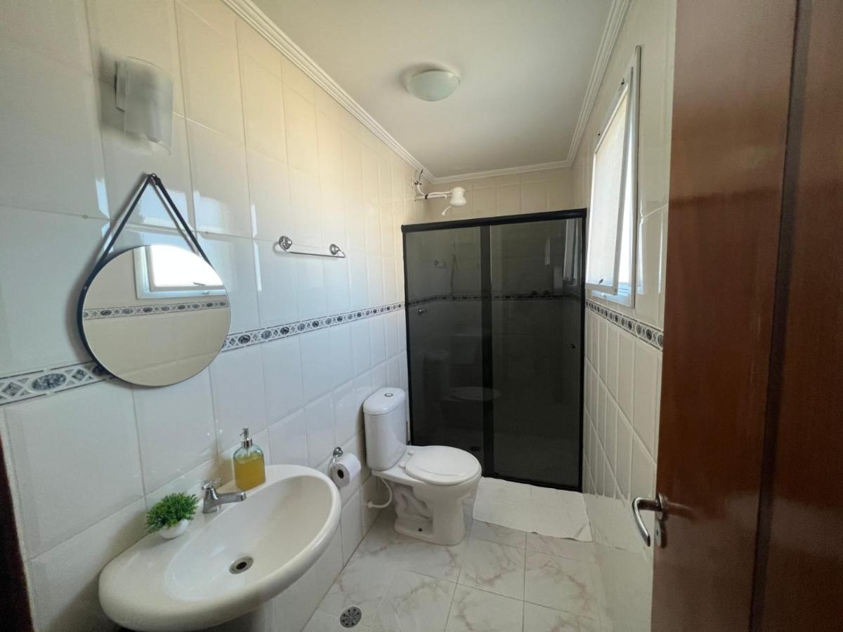 Apartamento Guilhermina De Frente Para O Mar Praia Grande  Eksteriør bilde